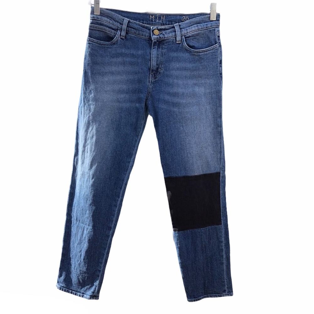 Anthro MiH Phoebe slim jeans  mid rise 26